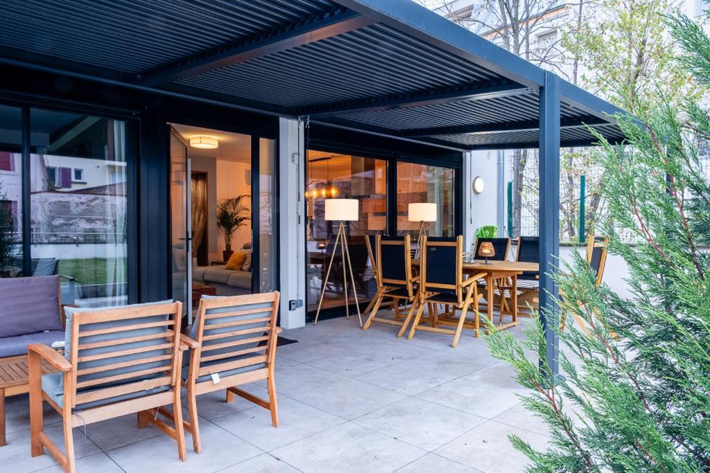 Appartement Cosy Jardin Et Terrasse Strasbourg Bagian luar foto