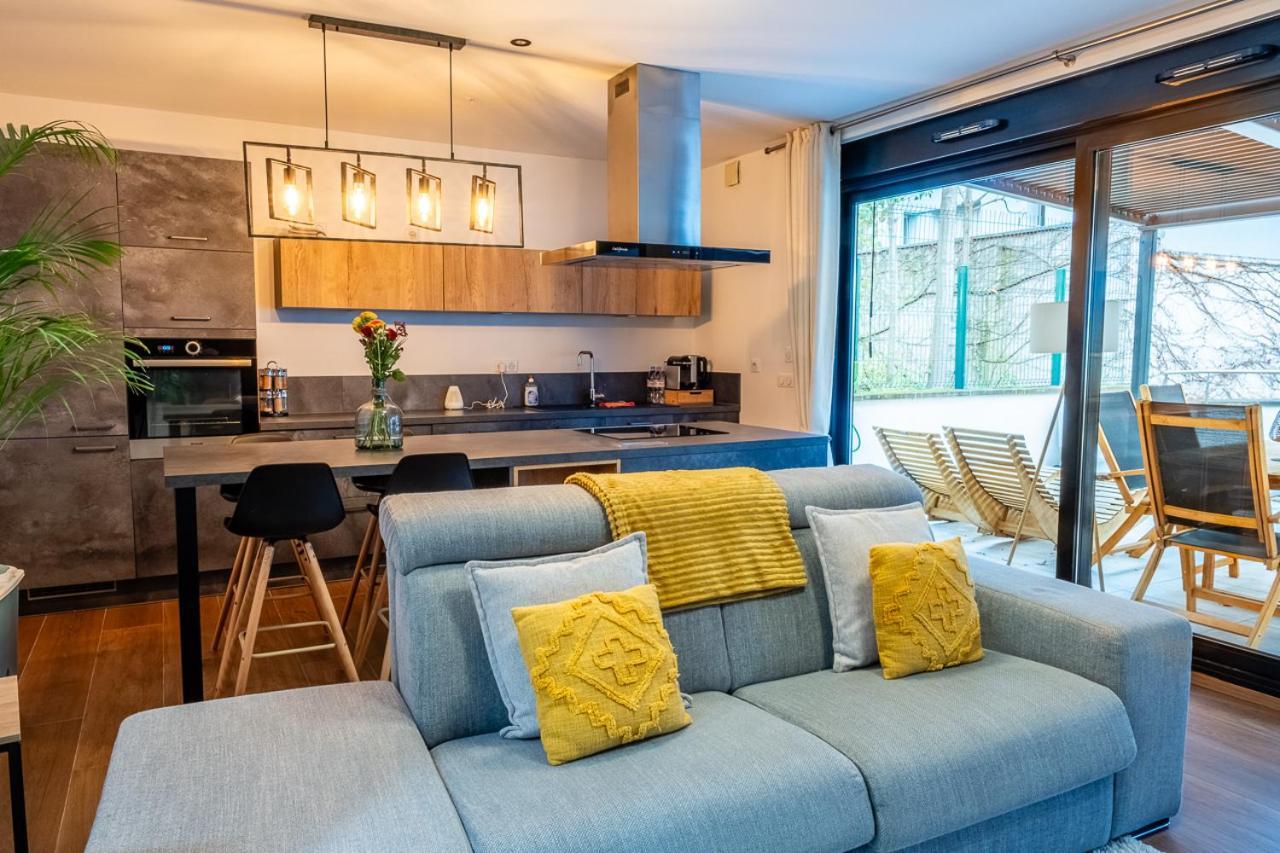 Appartement Cosy Jardin Et Terrasse Strasbourg Bagian luar foto